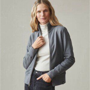 American Giant Women's Moto Full Zip – size M